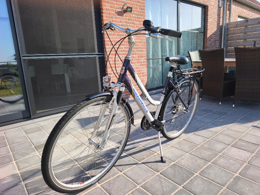Damesfiets "Granville Coppermine" in mooie en perfecte staat, Ophalen, Velgrem, Versnellingen, Zo goed als nieuw