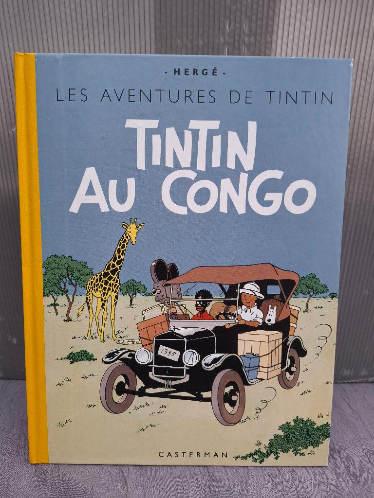 T2 Tintin au Congo fac-similé couleurs 1946 HERGE CASTERMAN, Une BD, Comme neuf, Enlèvement, Hergé