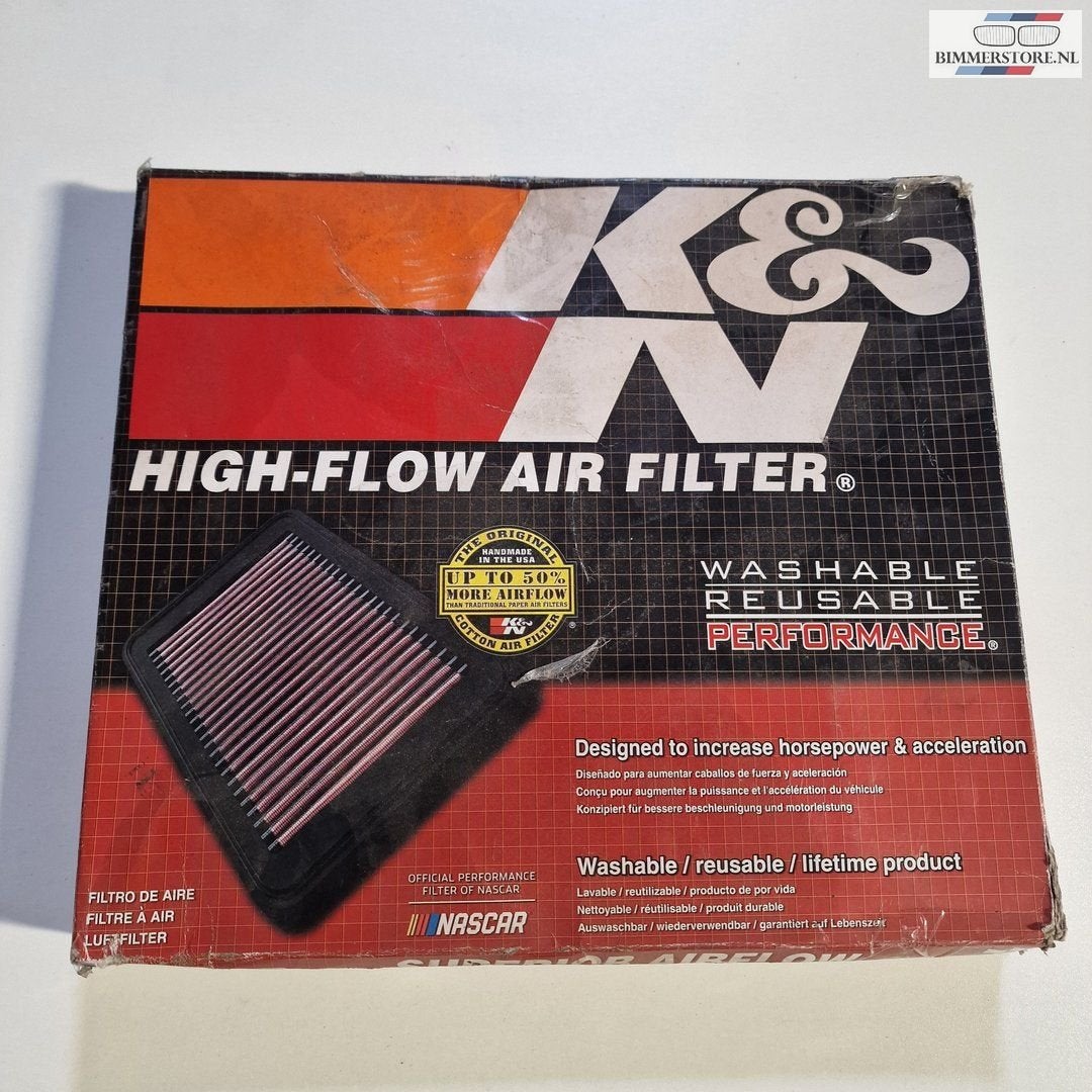 K & N KN sportluchtfilter BMW 1 serie 118d motorcode N47 E81, Ophalen of Verzenden, -, -, -