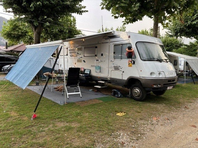 Top uitgeruste Hymer Star-line - Mercedes Automatic +scooter, Jusqu'à 4, Marchepied électrique, Intégral, Diesel