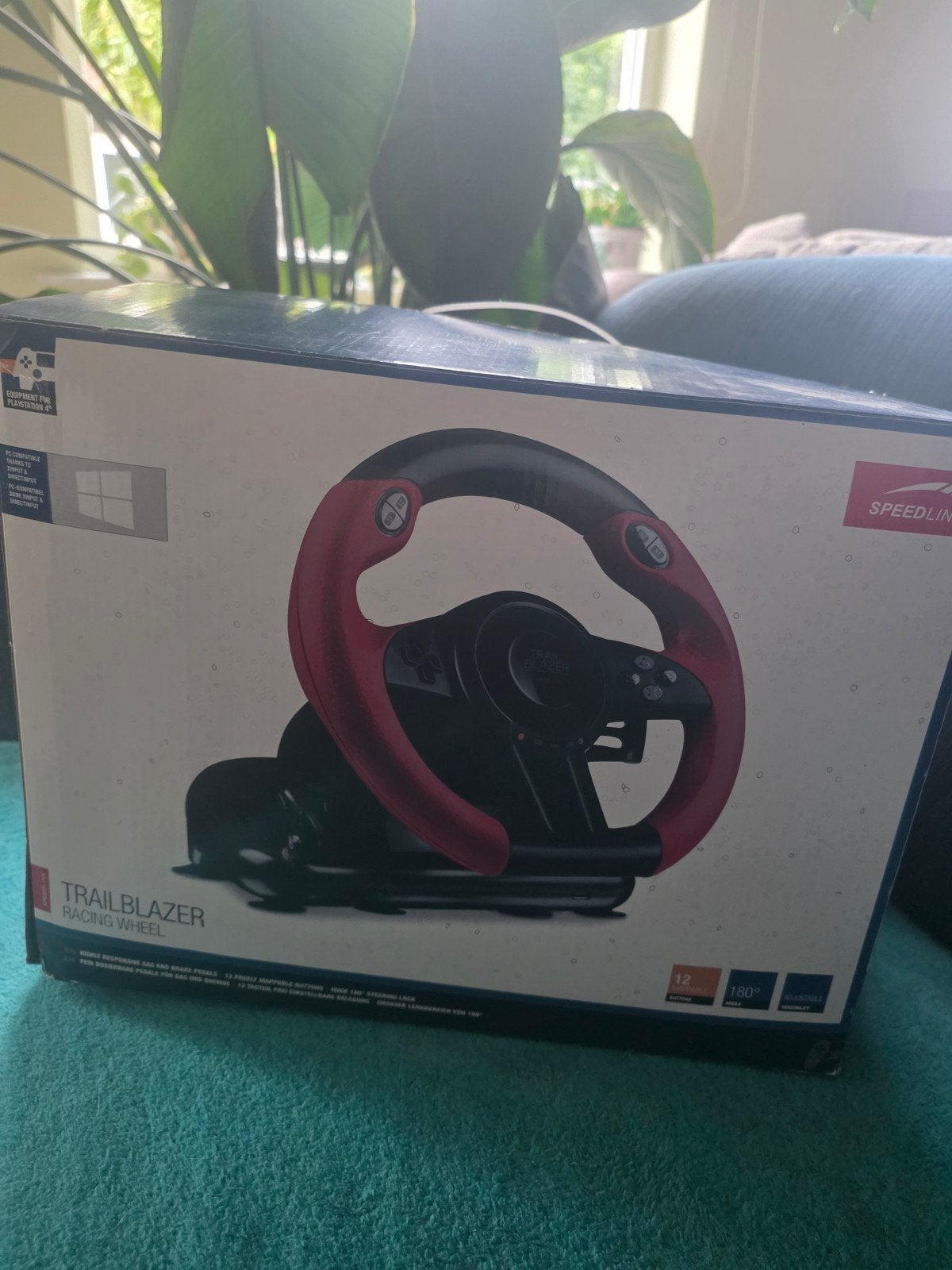 Racing wheel voor computer/playstation/xbox, Games en Spelcomputers, Ophalen, 1 speler, Racen en Vliegen, Zo goed als nieuw
