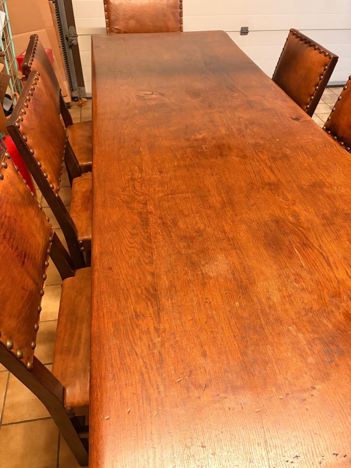 Kloostertafel te koop B80cm L2m60, Ophalen