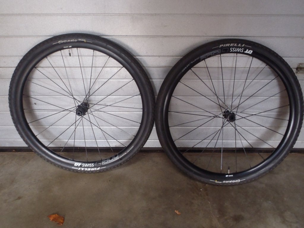 DT Swiss gravelwielen, Fietsen en Brommers, Fietsonderdelen, Gravelbike, Zo goed als nieuw, Aluminium, Ophalen