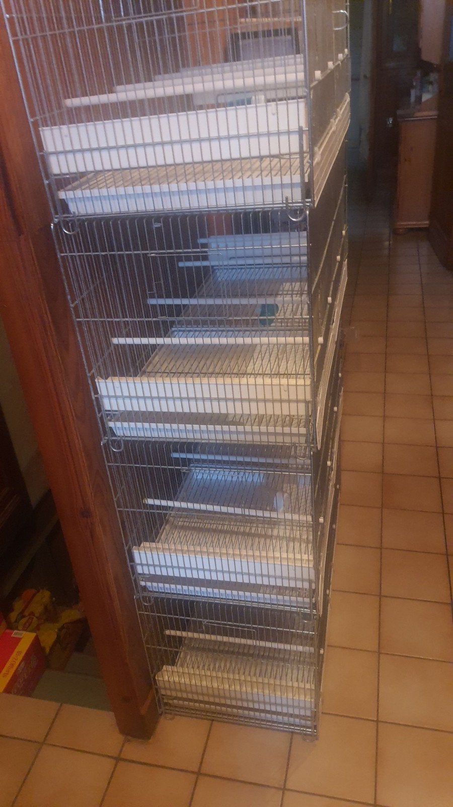 cages elevage, Enlèvement