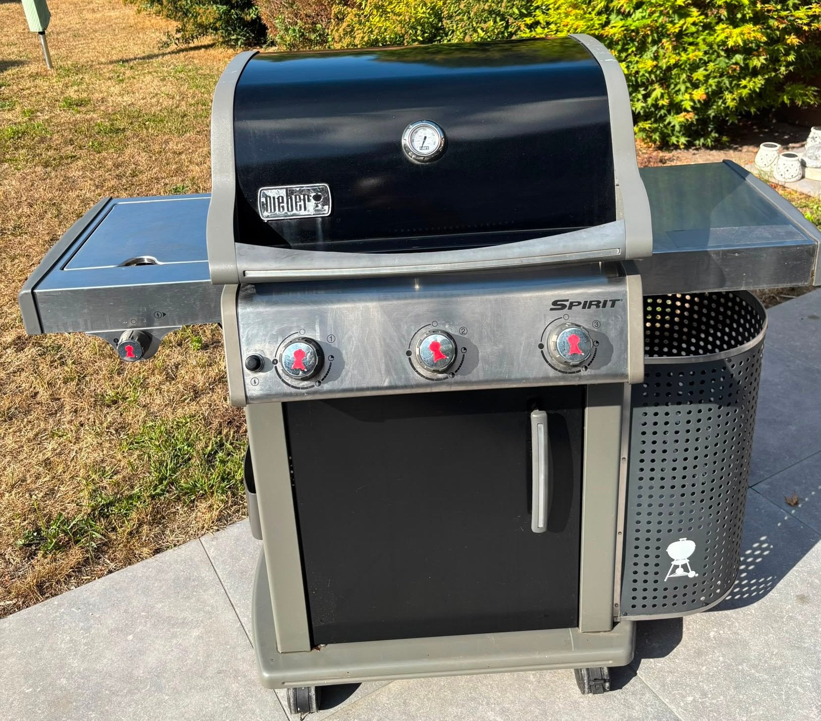 Gas bbq, Ophalen, Gebruikt