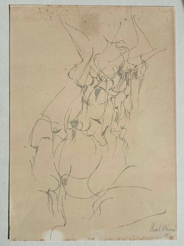 Roel d'Haese - tekening, Antiek en Kunst, Ophalen of Verzenden, Tekening