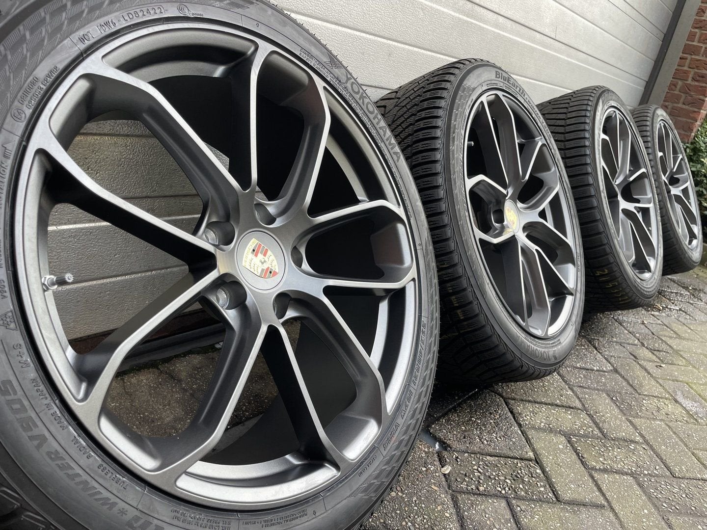 21 inch Porsche Cayenne S 9Y E-Hybrid Turbo Coupe SUV velgen, -, 275 mm, -, Banden en Velgen