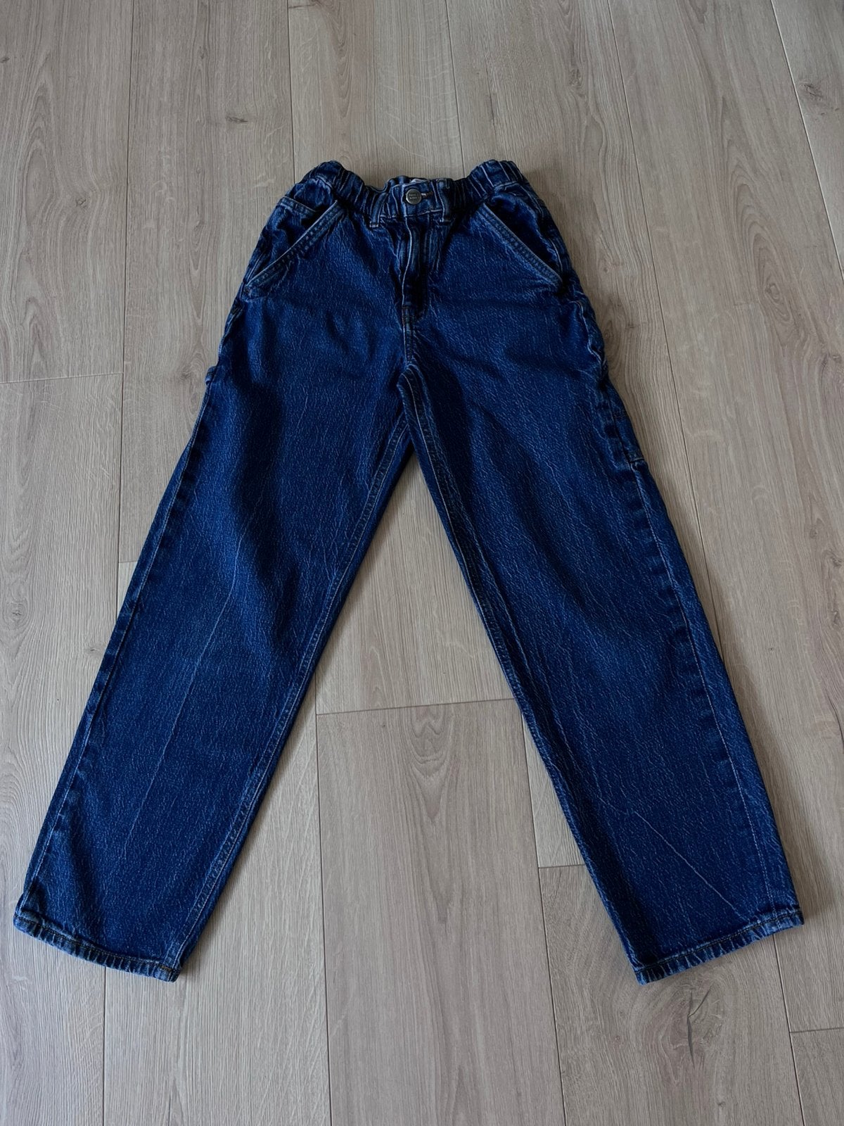 Donkere jeans Tumble ‘n dry maat 12-13 jaar, Ophalen of Verzenden, Gebruikt, Jongen of Meisje, Broek