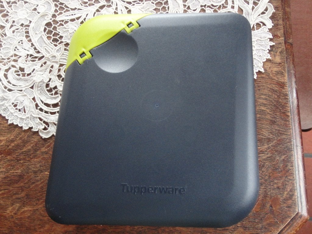Tupperware opberg box c.d., Ophalen of Verzenden, Nieuw, Blauw, Overige typen