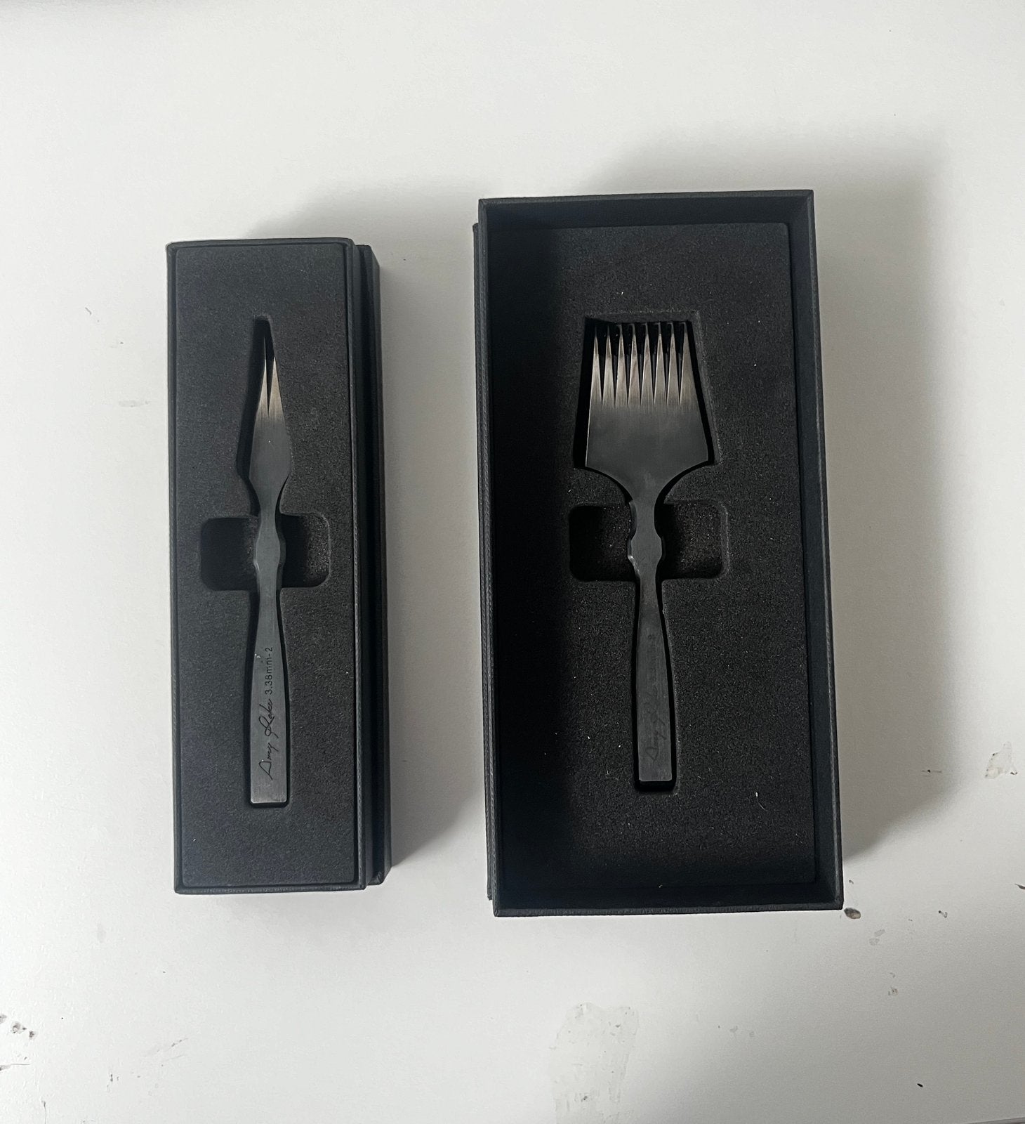 Amy Roke pricking irons / leervorken, Hobby & Loisirs créatifs, Couture & Fournitures, Enlèvement ou Envoi, Comme neuf