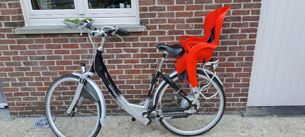 Kinderfietsstoeltje, Fietsen en Brommers, Ophalen, Achterzitje, Voetsteuntjes, HAMAX (Decathlon)
