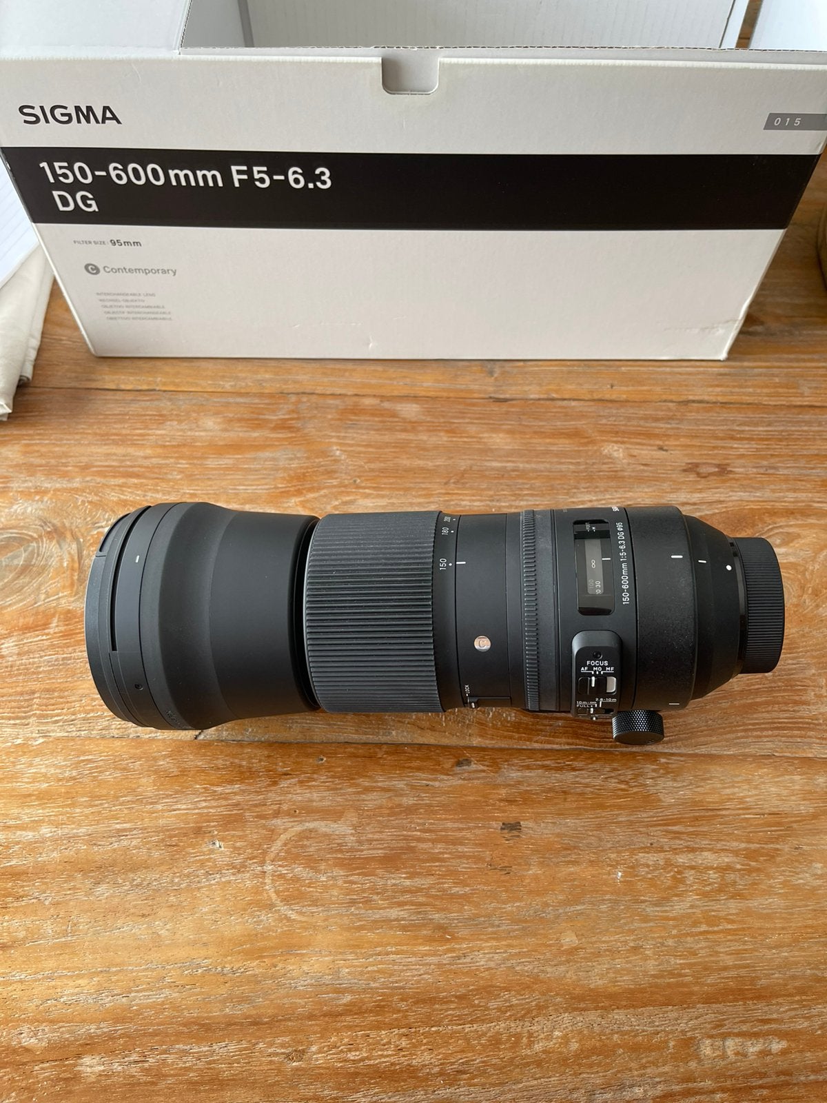 Sigma 150-600mm F5-6.3 DG telelens, Audio, Tv en Foto, Foto | Lenzen en Objectieven, Ophalen, Zo goed als nieuw, Telelens