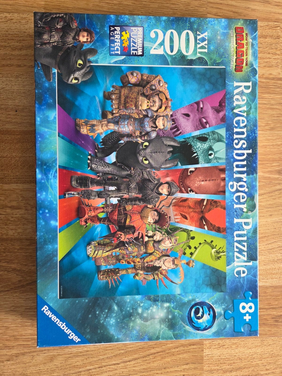 Puzzel how to train a dragon, Antiek en Kunst, Kunst | Schilderijen | Abstract, Ophalen