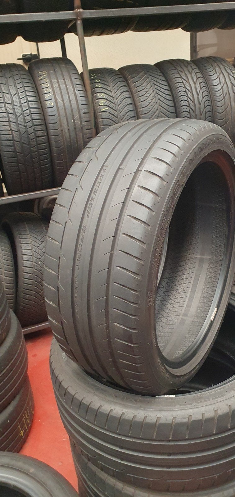 225/40R18 DUNLOP Top qualité avec montage et équilibrage, Enlèvement, Utilisé