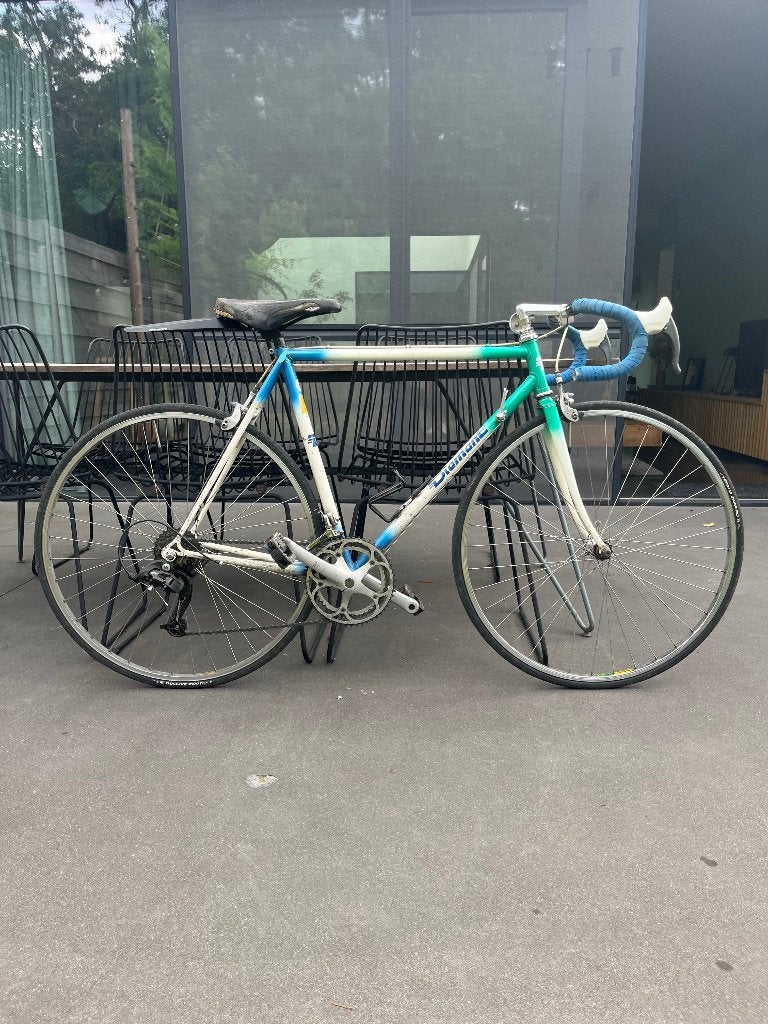 retro koersfiets - heren, Fietsen en Brommers, Gebruikt, 26 inch, Velgrem, Ophalen