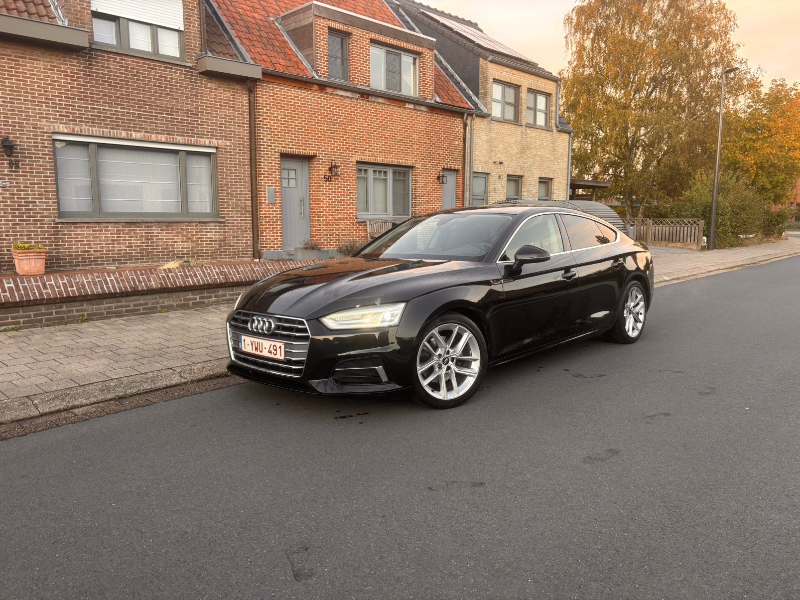 Audi a5 35 TFSI 150pk S tronic automaat S line, Auto's, Automaat, Euro 6, Zwart, Particulier