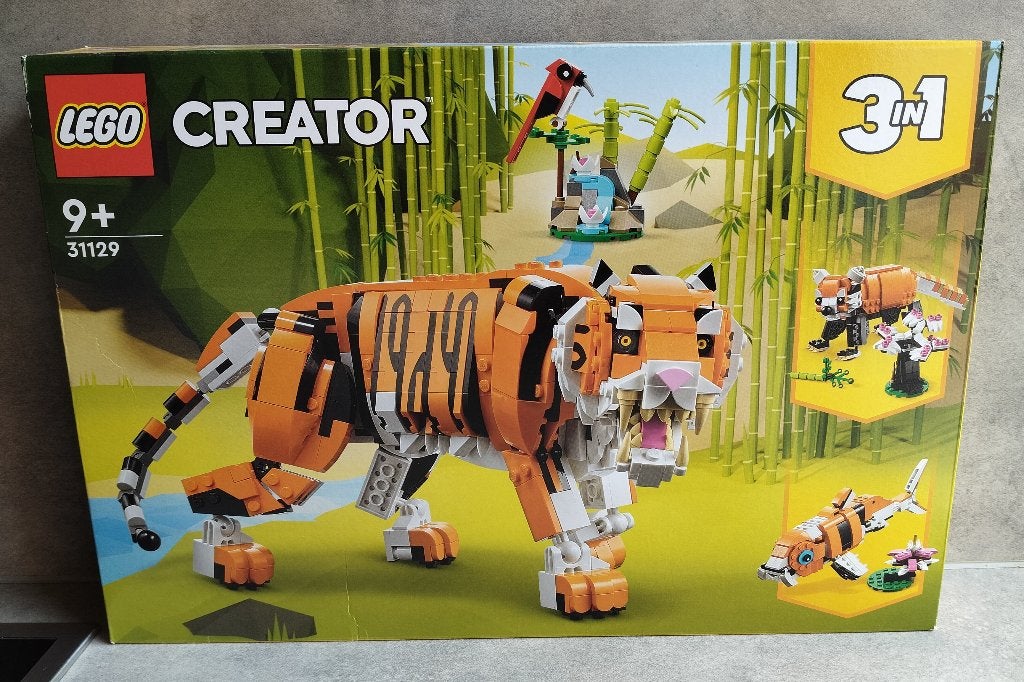 lego creator 31129 grote tijger, Lego, Nieuw, Ophalen of Verzenden, Creator