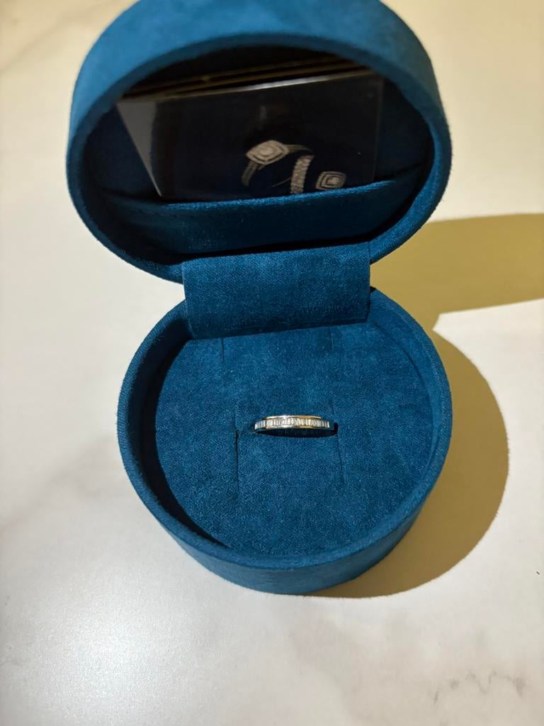 Bague en diamant 18 carats, Enlèvement, Comme neuf