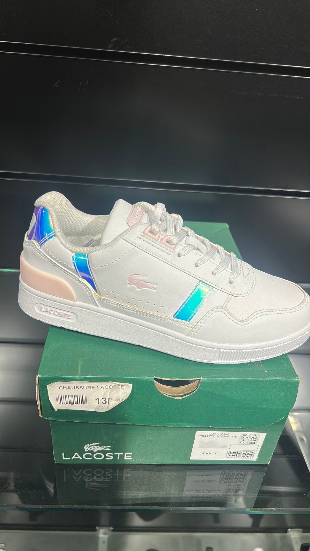 Basket blanche et rose taille 37, Neuf, Sneakers et Baskets, Enlèvement, Blanc