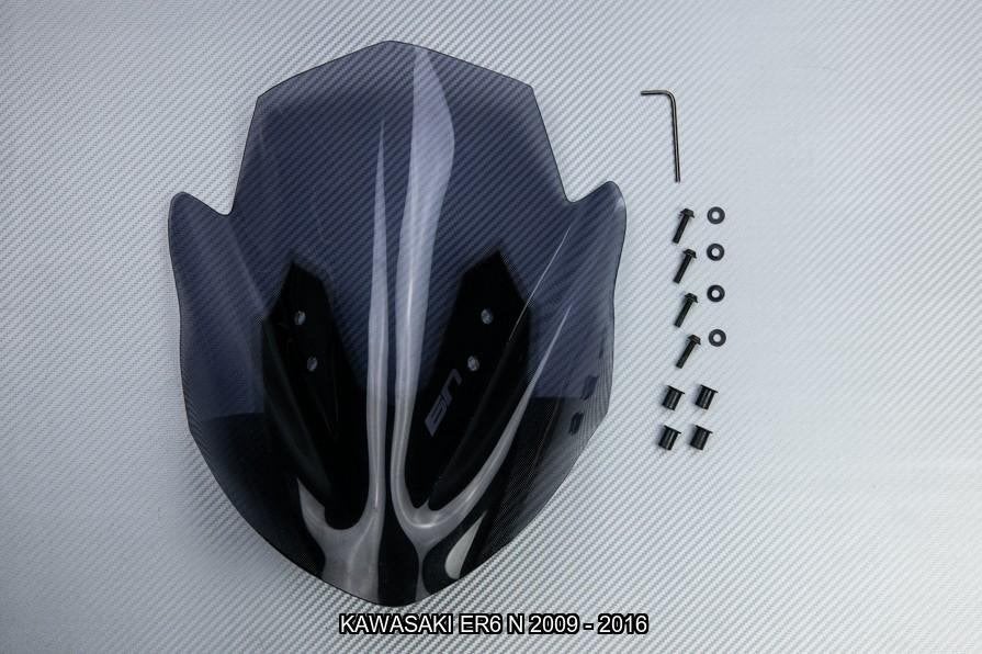 Windscherm KAWASAKI ER6 N 2009 - 2016, Motoren, Ophalen of Verzenden, Nieuw