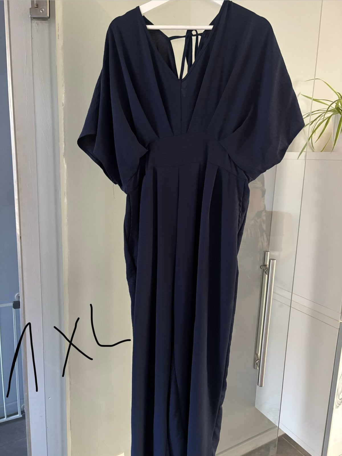 Donkerblauwe jumpsuit, Kleding | Dames, Ophalen of Verzenden, Zo goed als nieuw