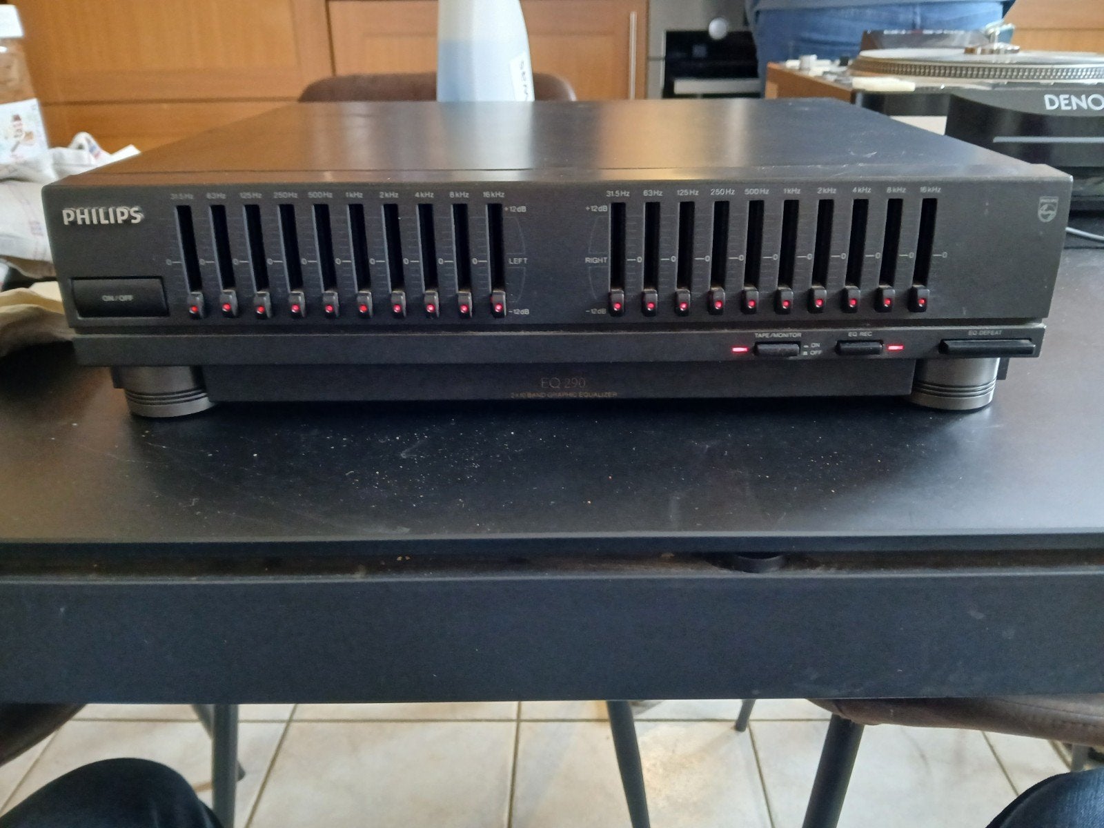 Égaliseur Philips EQ 290, TV, Hi-fi & Vidéo, Enlèvement