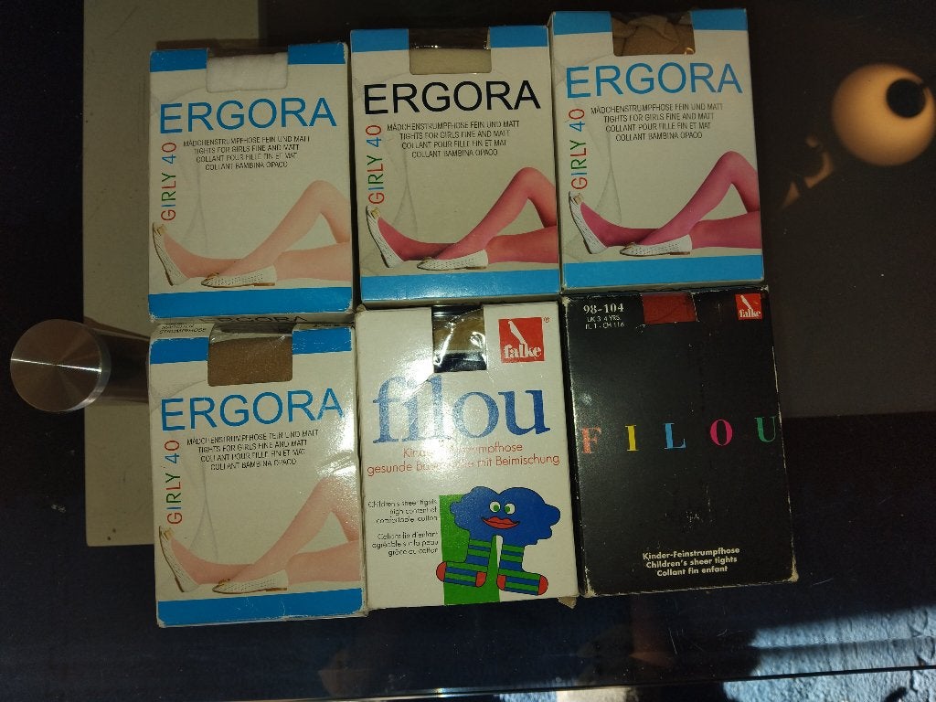 Lot de 6 Collants enfant, Kleding | Dames, Leggings, Maillots en Panty's, Nieuw, Panty, Overige maten, Overige kleuren, Ophalen of Verzenden