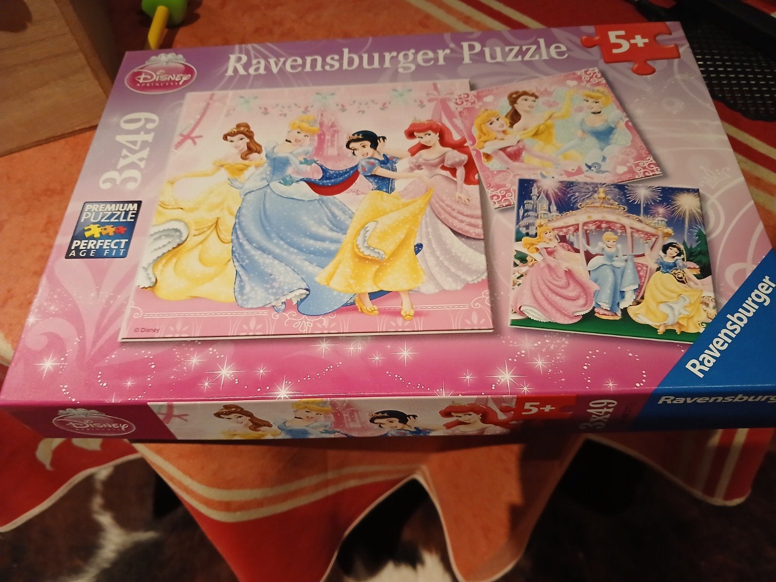 ravensbuger puzzel 3x 49 stukken, Kinderen en Baby's, Speelgoed | Kinderpuzzels, Ophalen, 10 tot 50 stukjes, Zo goed als nieuw