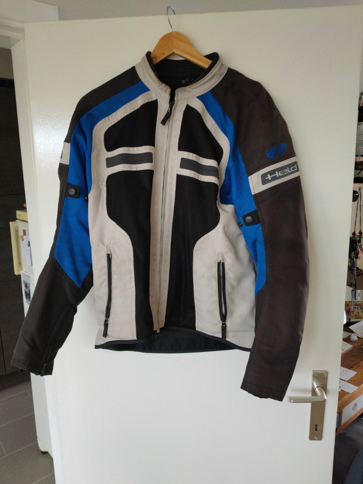 Motorbroek en vest., Motoren, Ophalen, HELD, Tweedehands, Heren