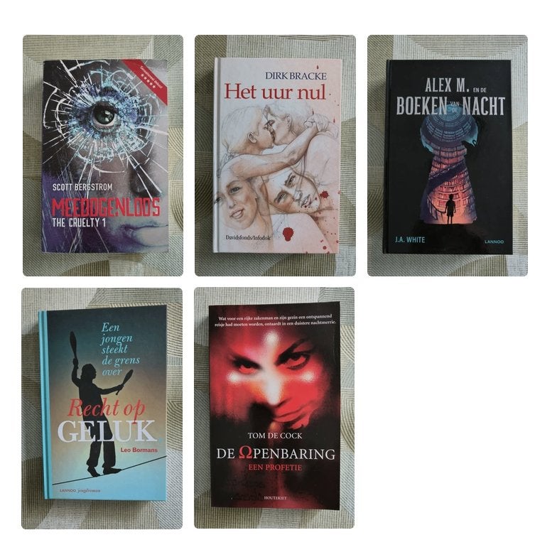 Pakket jeugdboeken - 5 jeugdboeken - 1 lot, Ophalen of Verzenden, Gelezen, Fictie