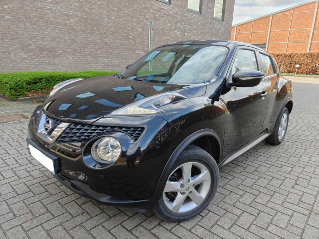 Nissan Juke 1.6i/ 141.000 km/ Euro 6/ 1e eigenaar/ CT OK, Stof, Zwart, Bedrijf, 5 deurs