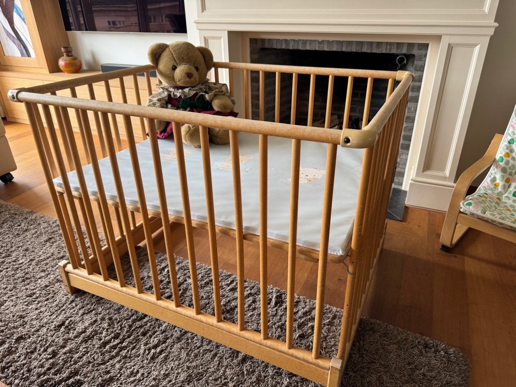 Babypark Childwood, Kinderen en Baby's, Ophalen, Gebruikt, Rechthoekig, In hoogte verstelbaar