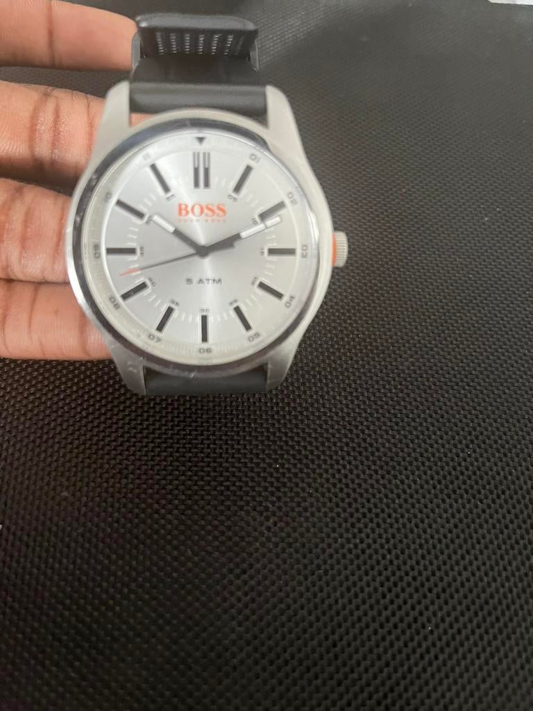 Hugo Boss Orange Dublin, Handtassen en Accessoires, Horloges | Antiek, Staal, Met bandje, Polshorloge, Onbekend