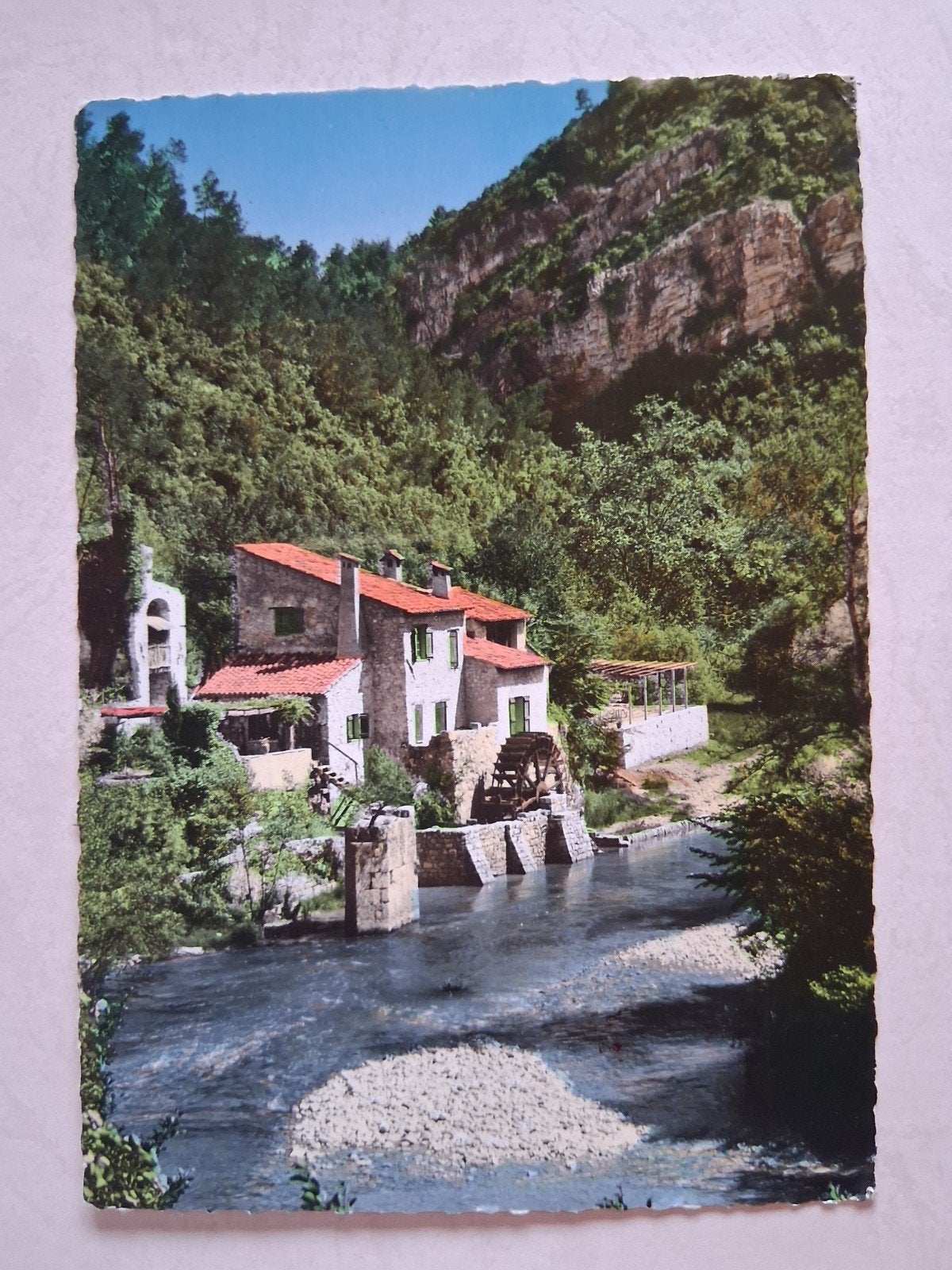 postkaart Vieux Moulin Provencal Cote D'azur (Frankrijk), Collections, Cartes postales | Étranger, Enlèvement ou Envoi, France