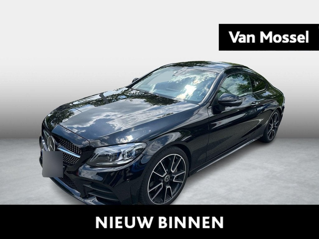 Mercedes-Benz C-Klasse Coupé C 300 AMG-Line (automatique), Autos, 1800 kg, Beige, Entreprise, Entretenue par le concessionnaire