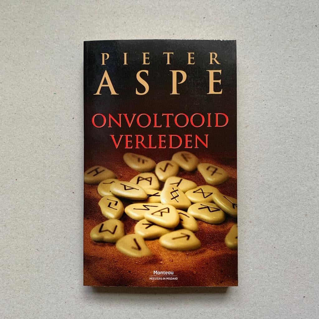 Pieter Aspe "Onvoltooid Verleden" (2017) BOEK, Pieter Aspe, Enlèvement ou Envoi, Belgique, Comme neuf