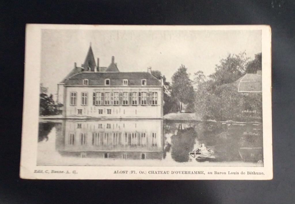 (009). Aalst (Alost) Chateau d’Overhamme, Enlèvement ou Envoi, Non affranchie