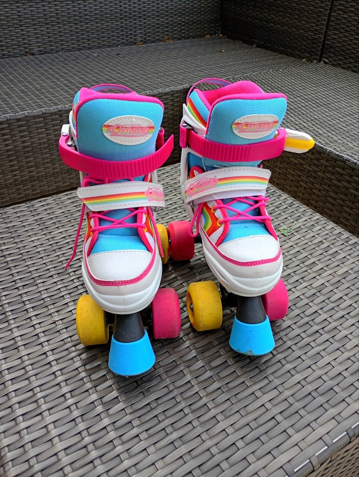 Rollers fille excellent état (taille 32-35), Enlèvement ou Envoi, Comme neuf, Enfants