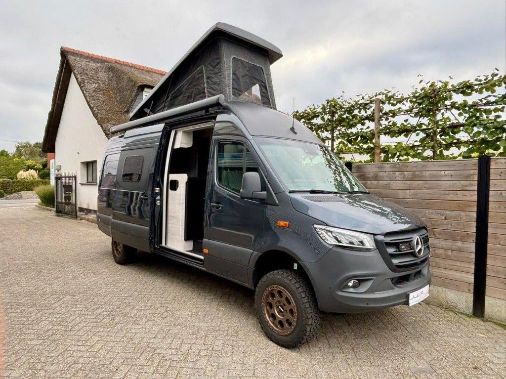 Julià Camper Gran Yosemite 4x4 - Hefdak - Dak Airco, Caravanes & Camping, Camping-cars, 6 à 7 mètres, Siège standard, Diesel, Automatique