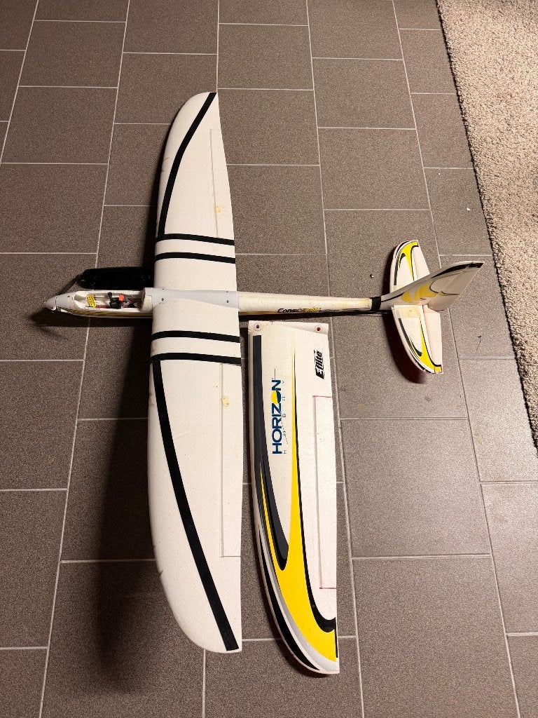 E-flite Conscendo Evolution 1.5m motorzweefvliegtuig —, Ophalen, Gebruikt, Elektro