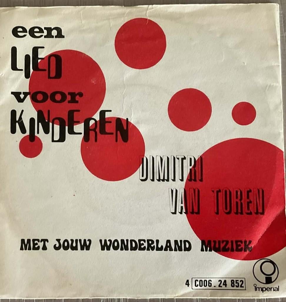 Dimitri Van Toren  "Een lied voor kinderen", Ophalen of Verzenden, Gebruikt, Levenslied of Smartlap