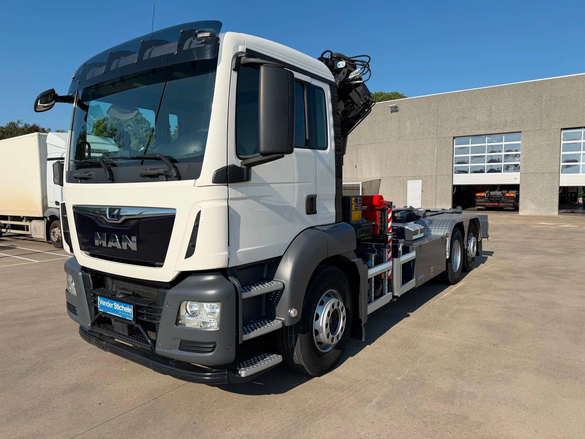 MAN TGS26.420 - PALFINGER PK 18.502 SH (bj 2018), Auto's, Automaat, Euro 6, MAN, Wit