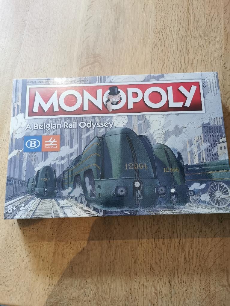 Monopoly sncb neuf sous emballage, Hobby & Loisirs créatifs, Jeux de société | Jeux de plateau, Cinq joueurs ou plus, Enlèvement ou Envoi