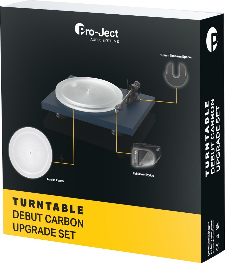 Pro-Ject Upgrade Set Basic Zwart, Niet ingevuld, Niet ingevuld, Ophalen of Verzenden, Zo goed als nieuw