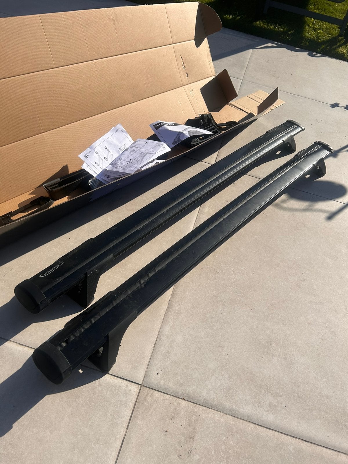 Whispbar Through Bar Dakdragers Zwart (Fluisterstil ), Ophalen, Gebruikt
