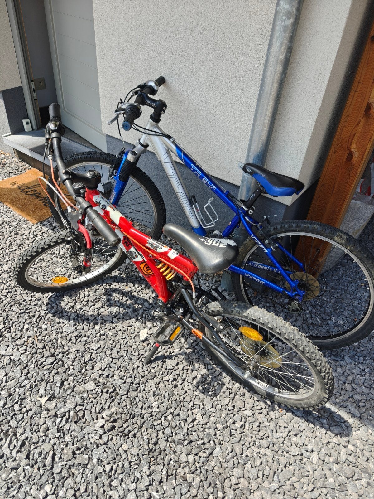 kinderfietsen, Ophalen