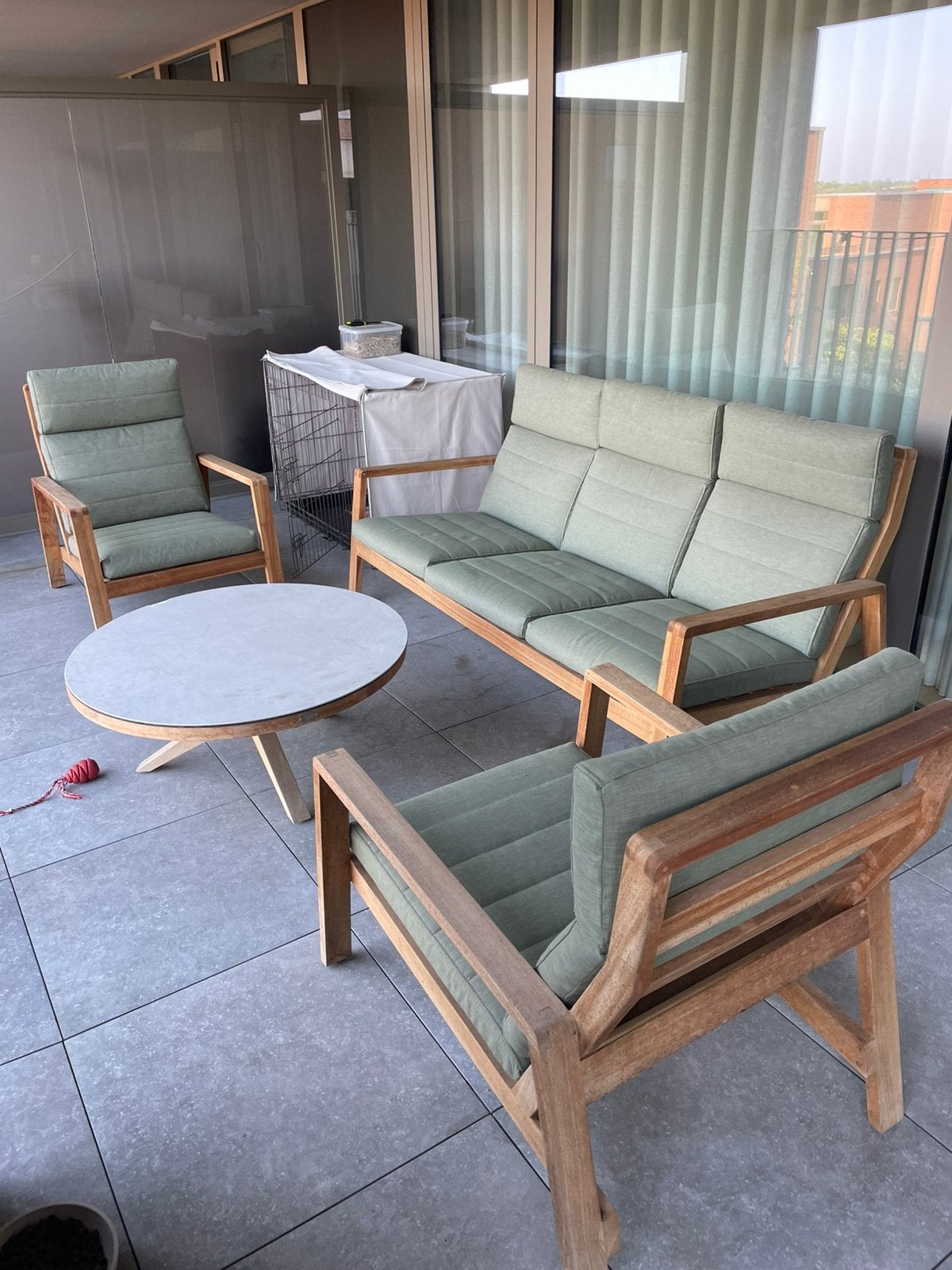 Mooie Tuinset te koop!, Enlèvement, Comme neuf, Salons de jardin