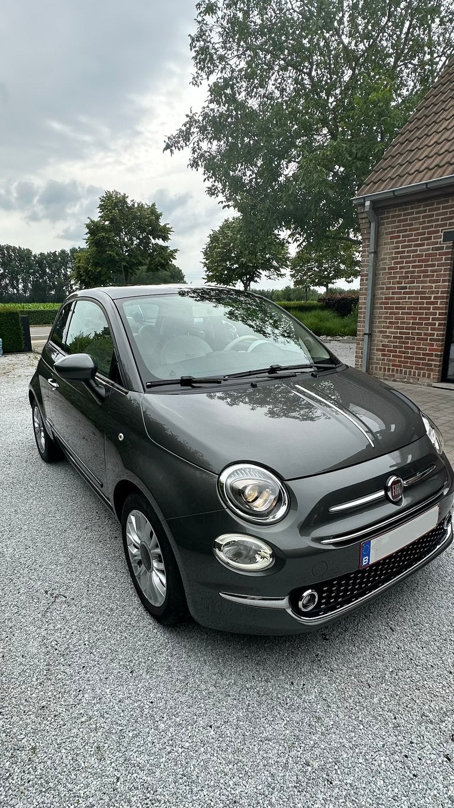 FIAT 500 Hatchback Benzine, Stof, 1242 cc, Overige kleuren, Overige kleuren