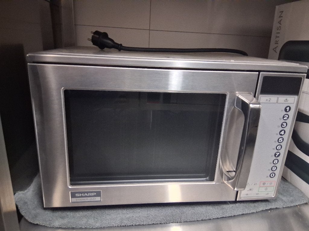 Sharp R-25AT professionele microgolfoven (Nieuw) (2100W), Ophalen, Microgolfoven