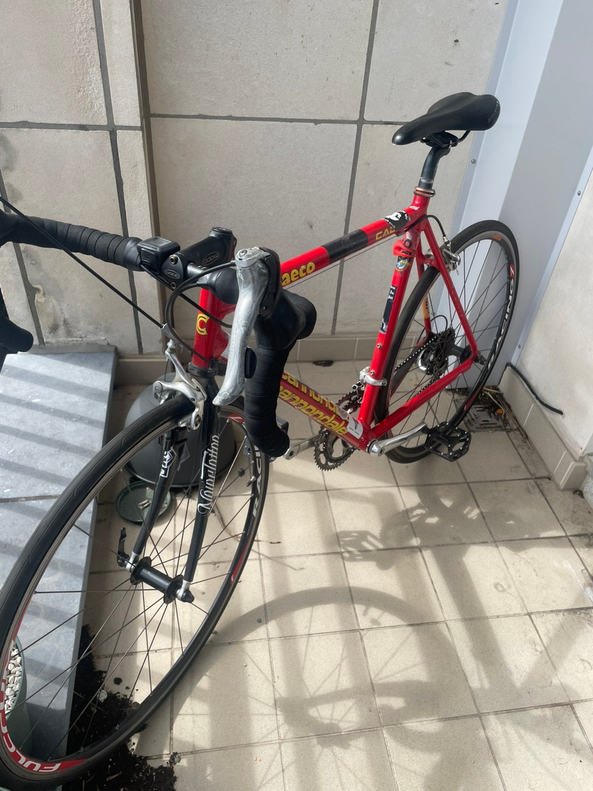 Cannondale Route - Fourche Carbone - Shimano Ultegra, Enlèvement, Utilisé, Autres marques
